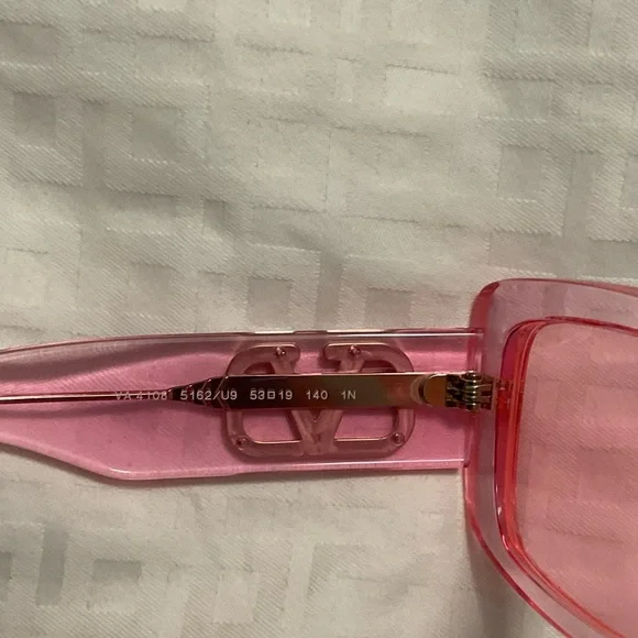 Valentino logo rectangle sunglasses women glasses - Picture 9 of 10